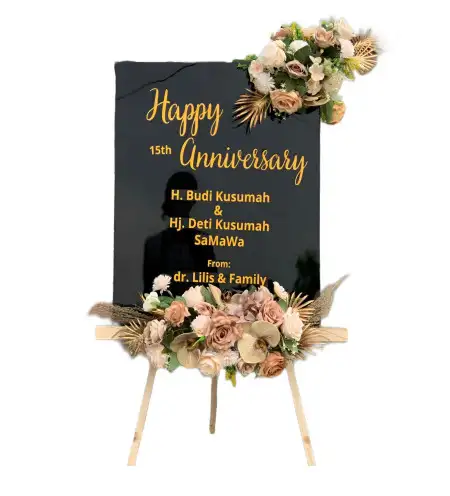 Papan Bunga Akrilik Harmoni